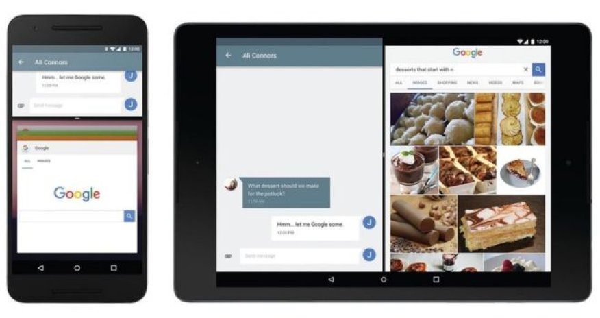 Android N brings split-screen multitasking apps