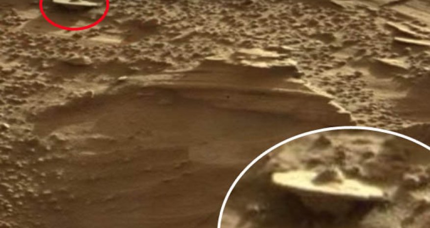 Incredible image of 'crash-landed' spacecraft on Mars baffles experts