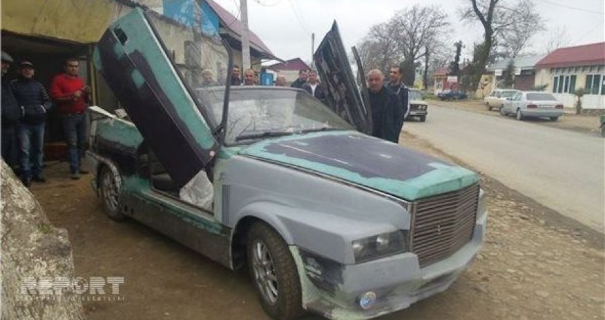 В Азербайджане изготовлен необычный автомобиль