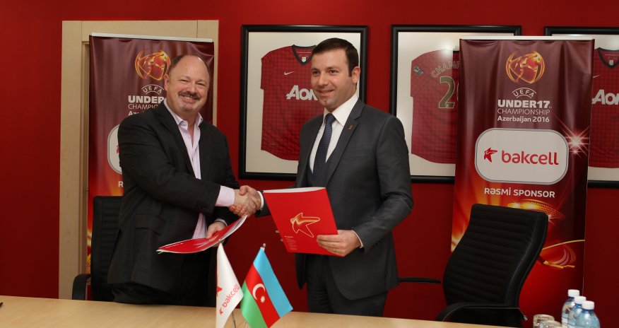 Bakcell “UEFA U-17 Avropa çempionatı Azərbaycan 2016”-nın rəsmi sponsoru oldu
