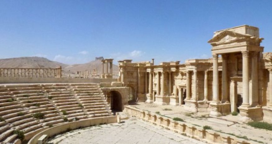 Syria civil war: Palmyra damage in pictures