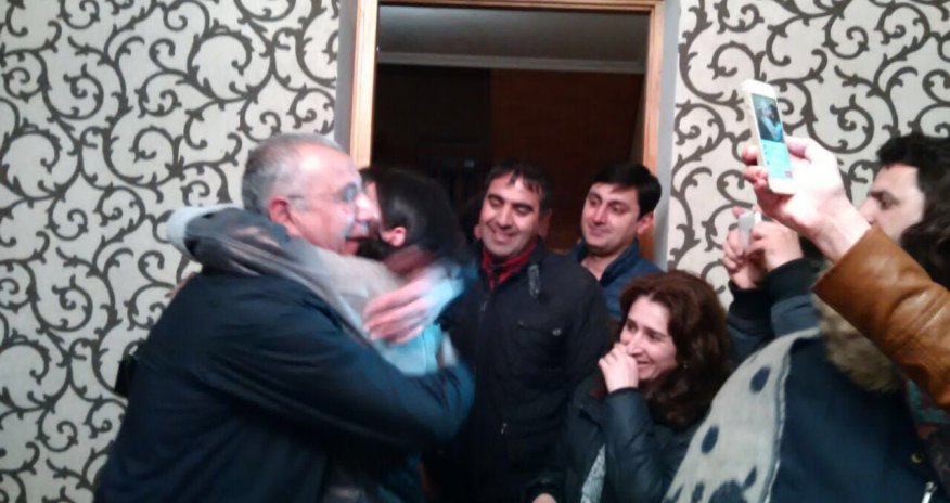 Azerbaijan frees rights activist after 2 years in prison  - PHOTOS