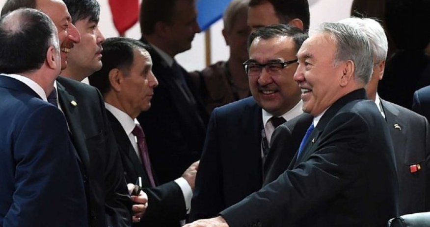 ​İlham Əliyev Vaşinqtonda Qazaxıstan prezidenti ilə görüşüb