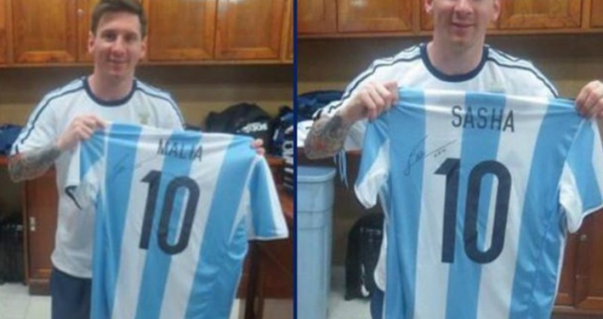​Lionel Messi Barak Obamaya hədiyyə göndərib
