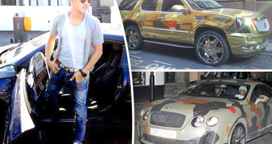 Rooney's Aston Martin, Vardy's Bentley and the best football motors