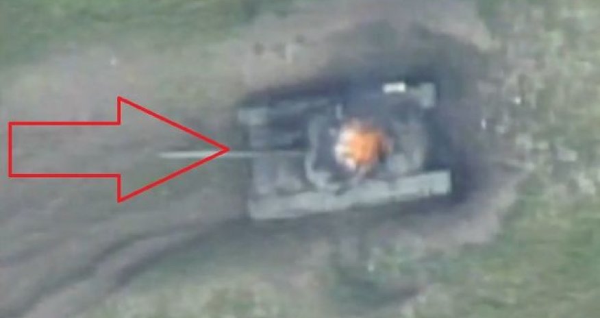 Видео уничтожения армянского танка<</b>/font>