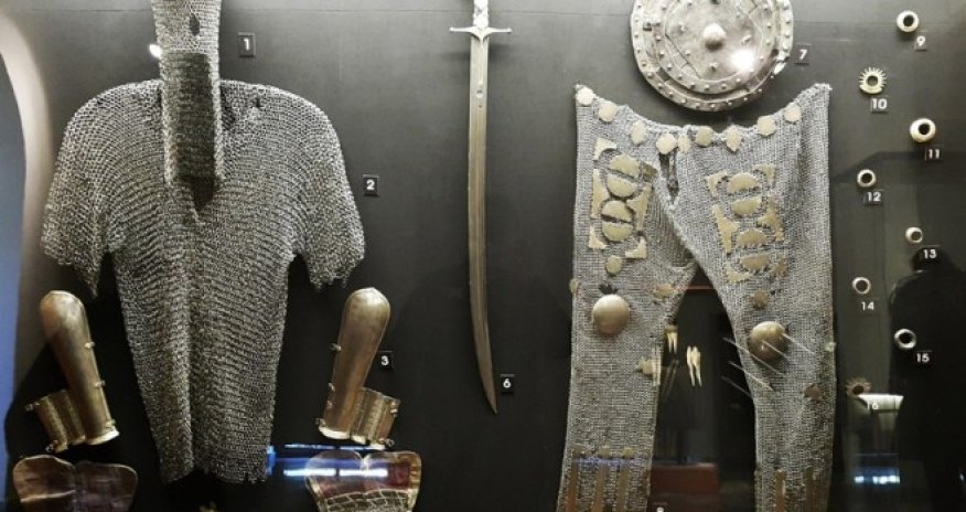 Gürcüstan milli muzeyinin hərbi zalı - REPORTAJ