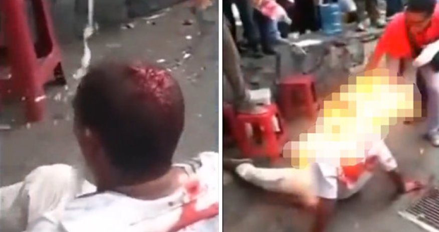 Vigilante mob burn man alive in street in world's most dangerous city