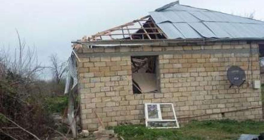  30 houses left destroyed after Armenian shelling