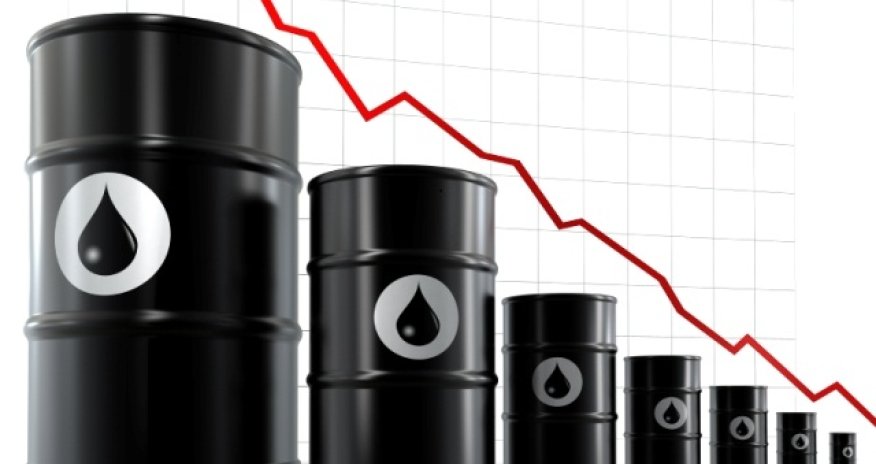 Cude oil prices fall on world markets