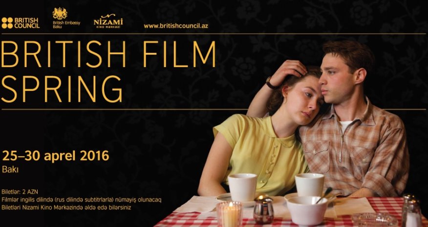 Bakıda Britaniya Film Baharı festivalı keçiriləcək