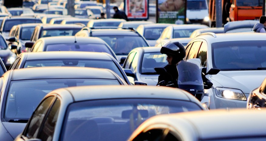 Bakı yollarında sıxlıq 