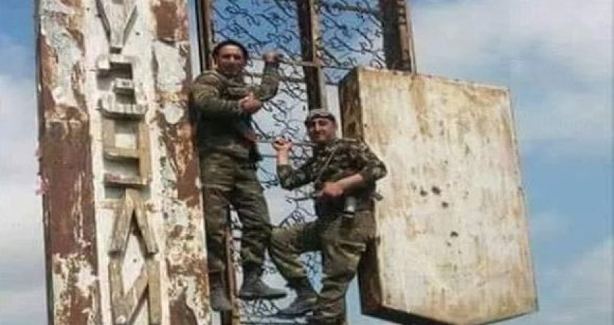 Döyüşçülərimiz Füzuli və Cəbrayılın girişində – FOTO