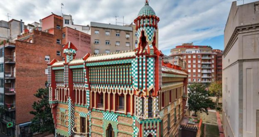 A first glimpse of Gaudi's unseen house