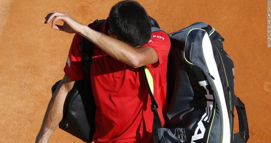 Novak Djokovic stunned by Jiri Vesely