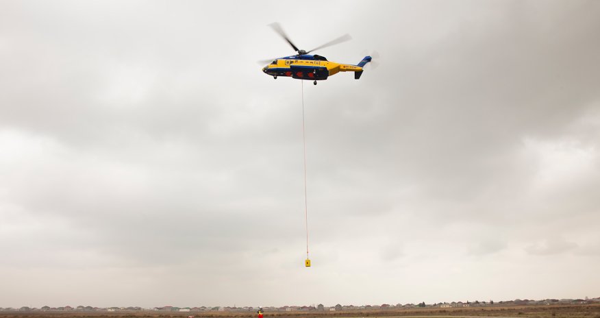 Silk Way Helicopter Services expanded its scope of service in oil and gas sector