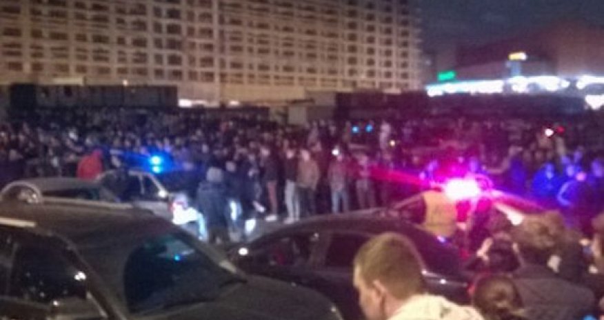 Автолюбители устроили беспорядки