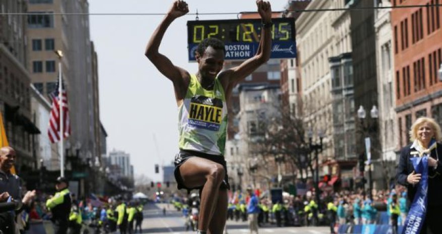 Ethiopians sweep Boston Marathon