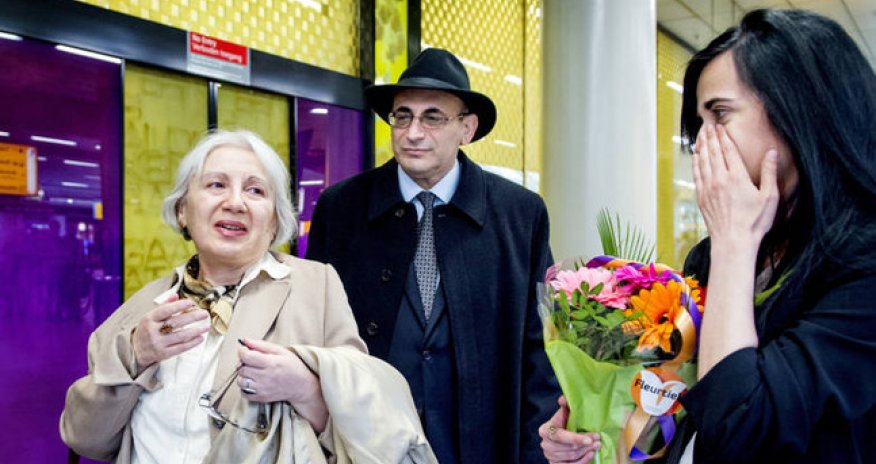 Leyla and Arif Yunusovs left for Netherlands