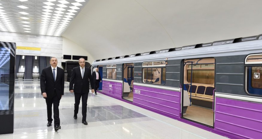 Two metro stations inaugurated in Baku