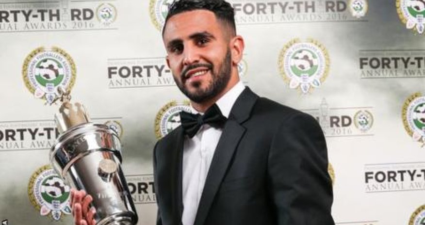 Riyad Mahrez: Leicester City forward named PFA Player of the Year