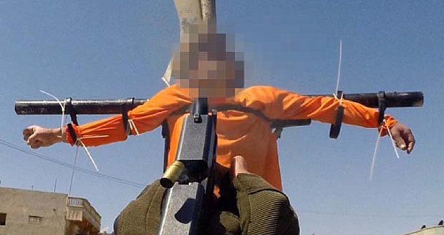 ISIS crucifies and executes captives in ‘video game killing’