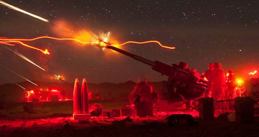 Вчерашняя ночь на фронте  