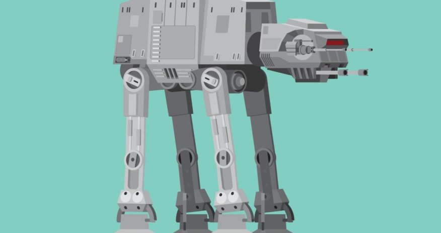 Star Wars' most iconic vechicles, illustrated