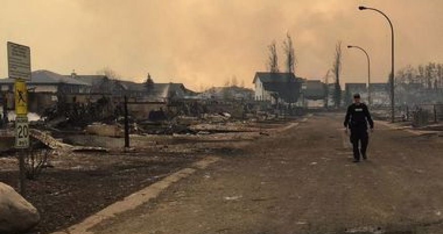 Страшные пожары в Канаде