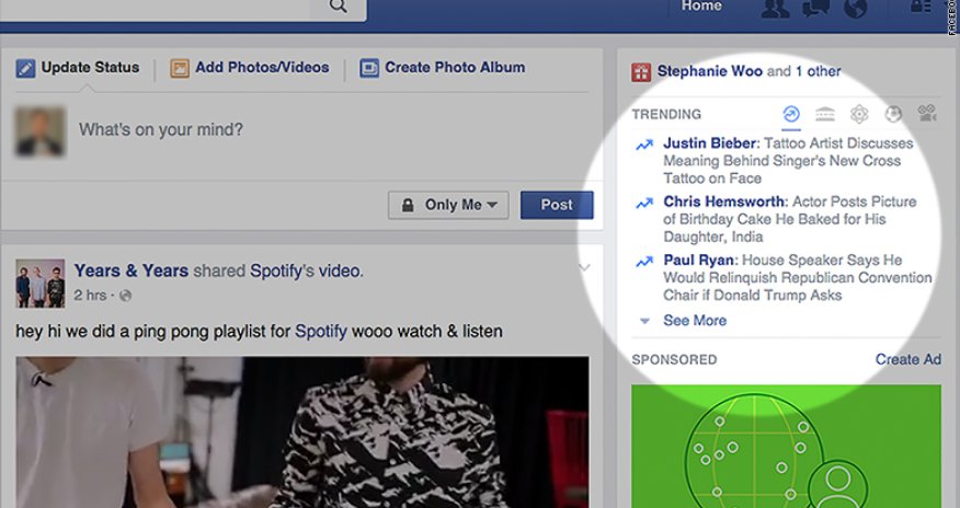Did Facebook suppress conservative news?