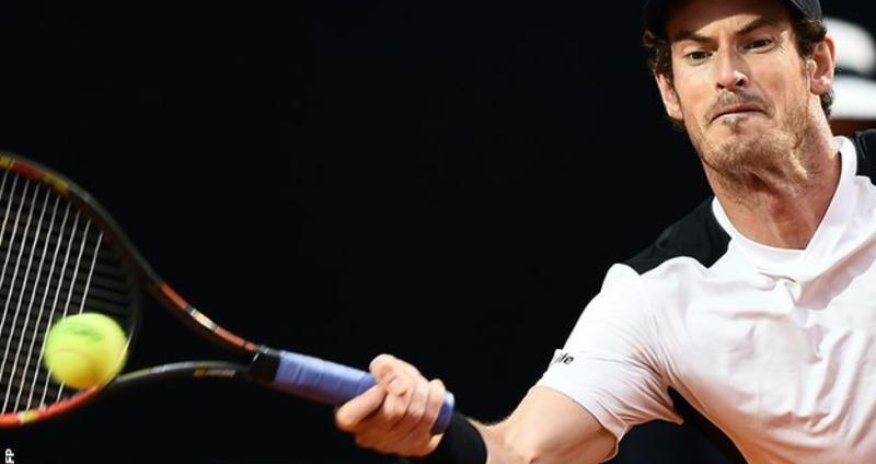 Briton 'hangs tough' to beat Novak Djokovic in Rome