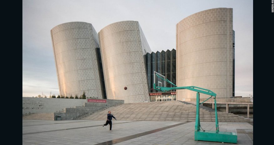 Abandoned architectural marvels in China's largest ghost town