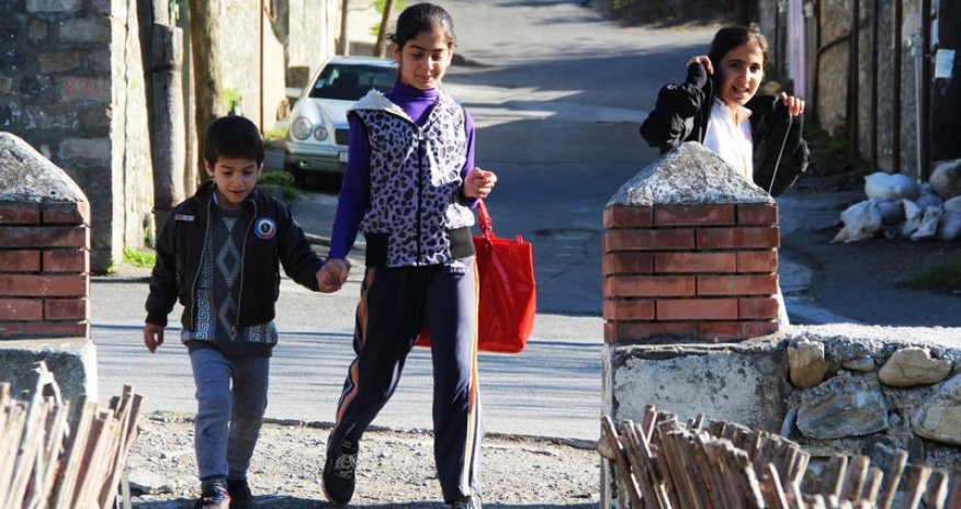 Старые улицы Шеки - ФОТО