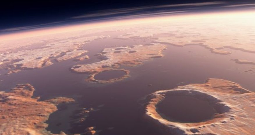 Evidence of ancient tsunamis on Mars