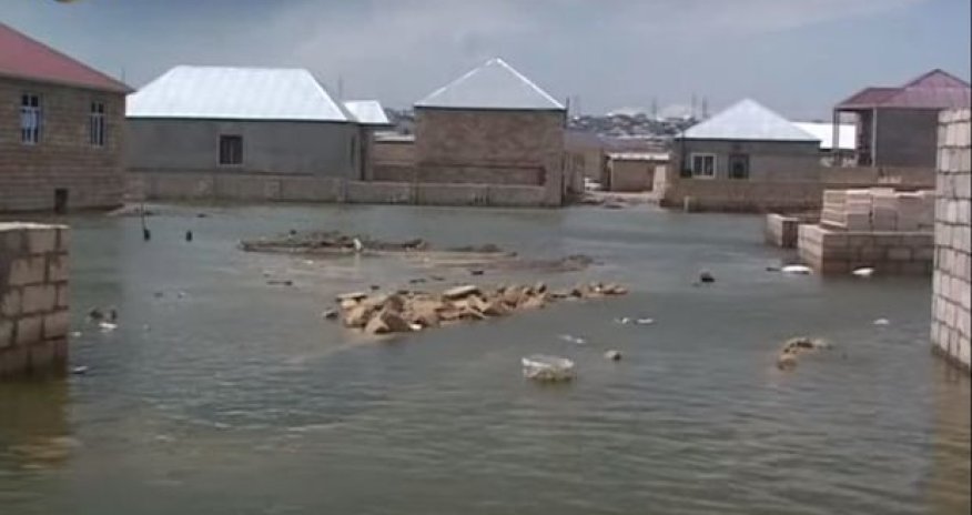 Абшерон затопило - ВИДЕО