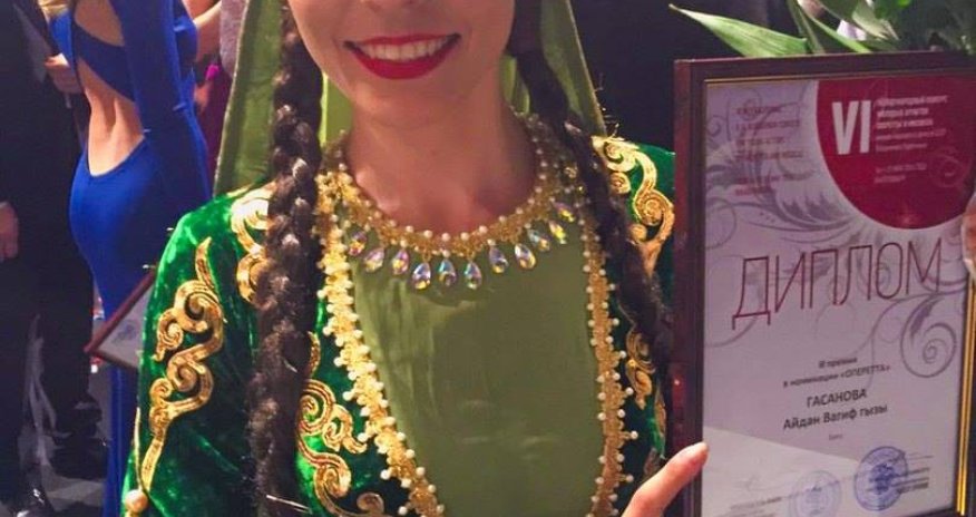 Musiqili Teatrın aktrisası Beynəlxalq müsabiqədə üçüncü oldu