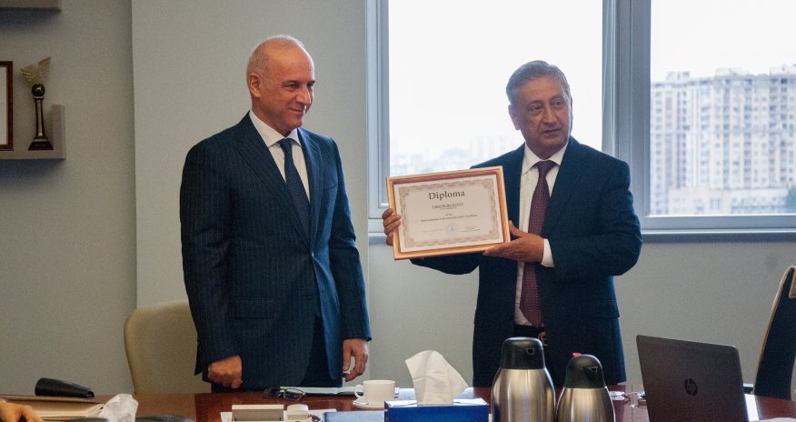 Azercell CEO has been honored with academician title by Global Communications Academy