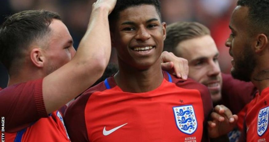Marcus Rashford in England squad - Townsend and Drinkwater miss out
