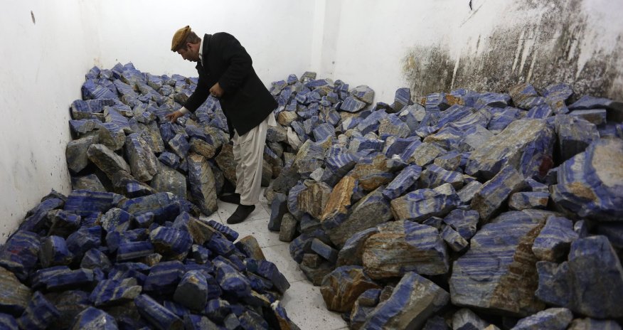 Illegal mining of lapis lazuli fuels Taliban's  rise in Afghan province 