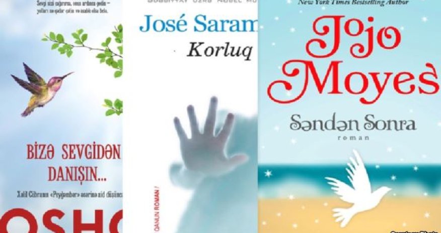 Bakıda yeni çap olunan kitablar