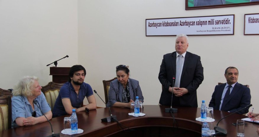 Milli Kitabxanada “Baladadaşın toy hamamı” - FOTOLAR