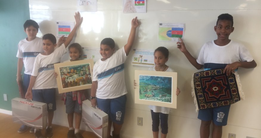 Rio de Janeyroda Respublika Gününə həsr edilmiş rəsm müsabiqəsi