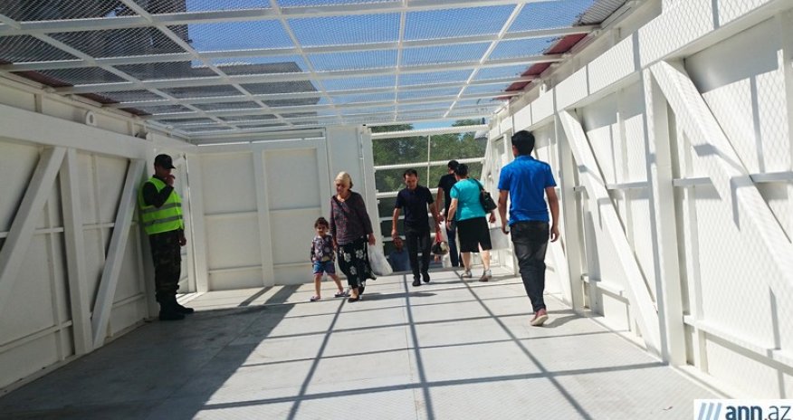 В Баку перекрыли дороги - ФОТО