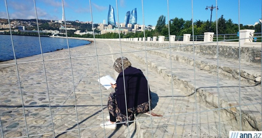 Бакинский бульвар закрыт - ФОТО