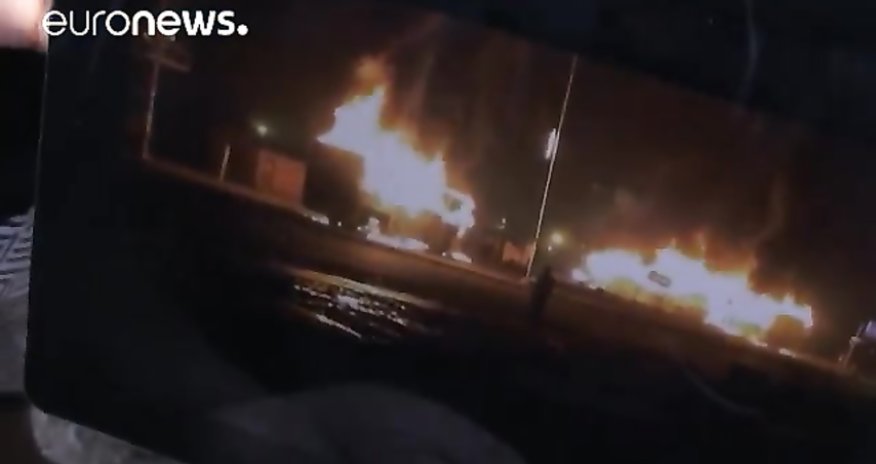 Беспорядки в столице ЮАР - ВИДЕО