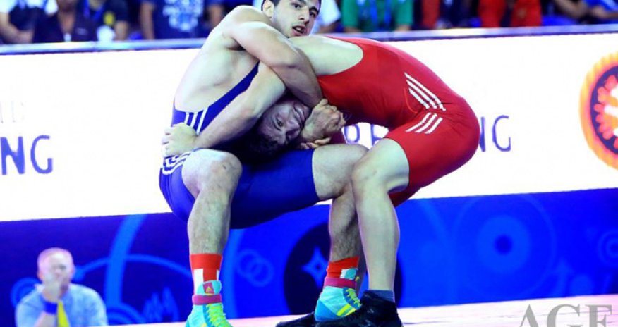 Güləşçimiz erməni rəqibini məğlub etdi
