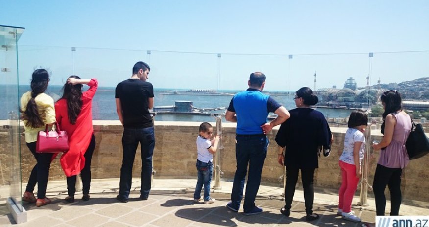 İçərisindən fəth edilən Qız qalası - FOTOLAR