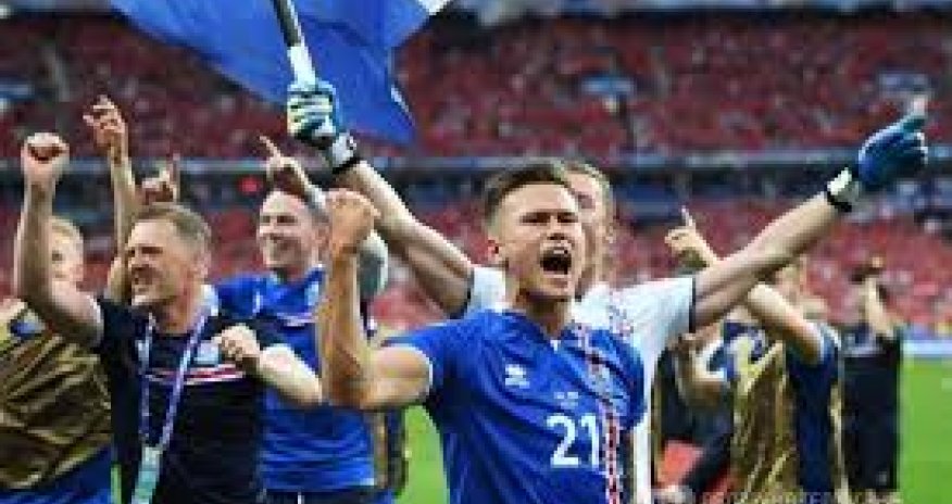 Истерика исландского комментатора - ВИДЕО