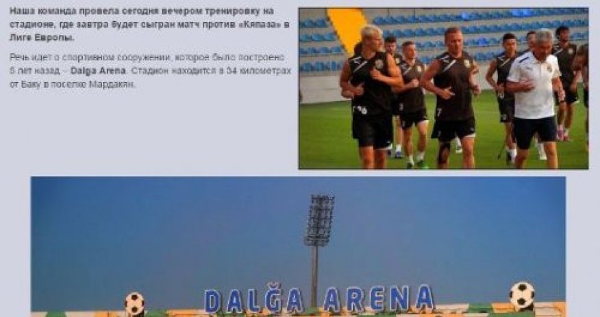 Moldova klubu və prezidenti Azərbaycan xalqından üzr istədi