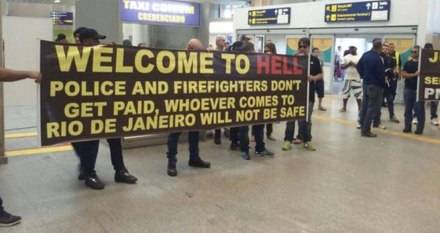 Rio 2016: 'Welcome to Hell' warn police